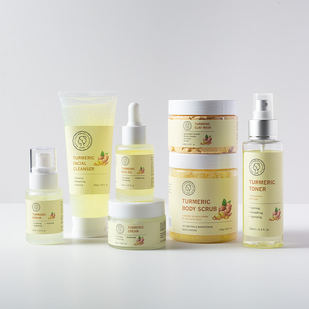PERFECT CARE Turmeric Skincare Set Vitamin C Skin Set