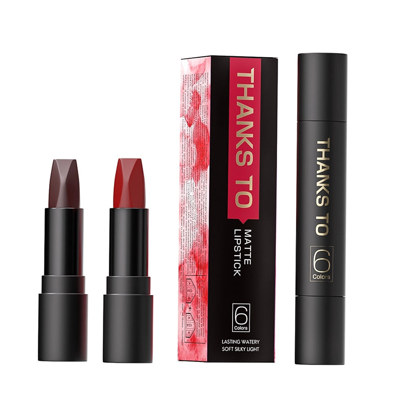 THANKS TO Dual Color Lipstick-Vibrant Hues in One Swipe