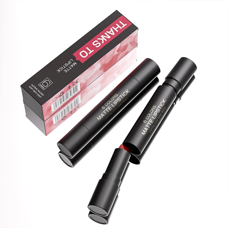 THANKS TO Dual Color Lipstick-Vibrant Hues in One Swipe