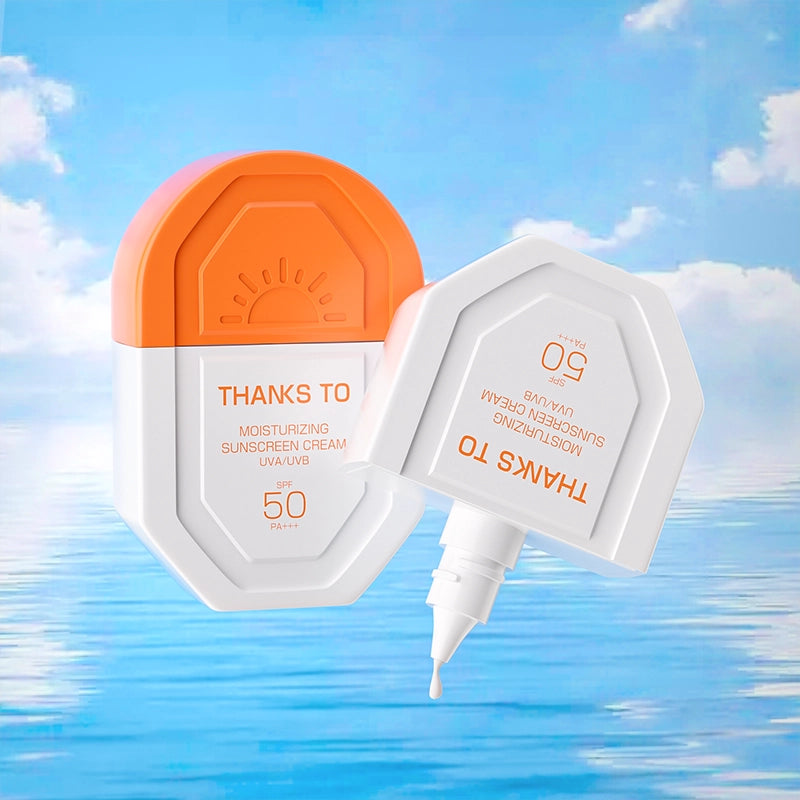 THANKS TO Moisturizing Sunscreen Cream, uva/uvb 50g