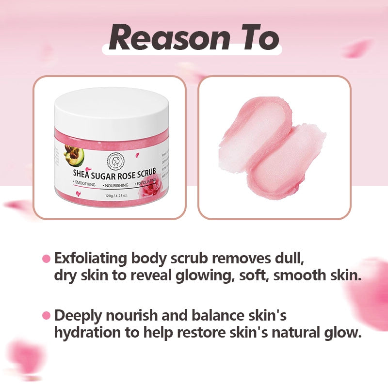 PERFECT CARE Body Scrub Rose Shea Sugar Scrub