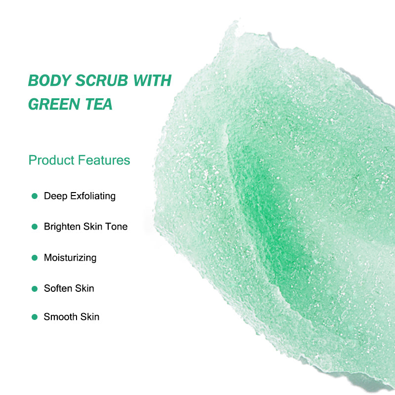 PERFECT CARE Body Scrub Green Tea Gentle Clean Effect