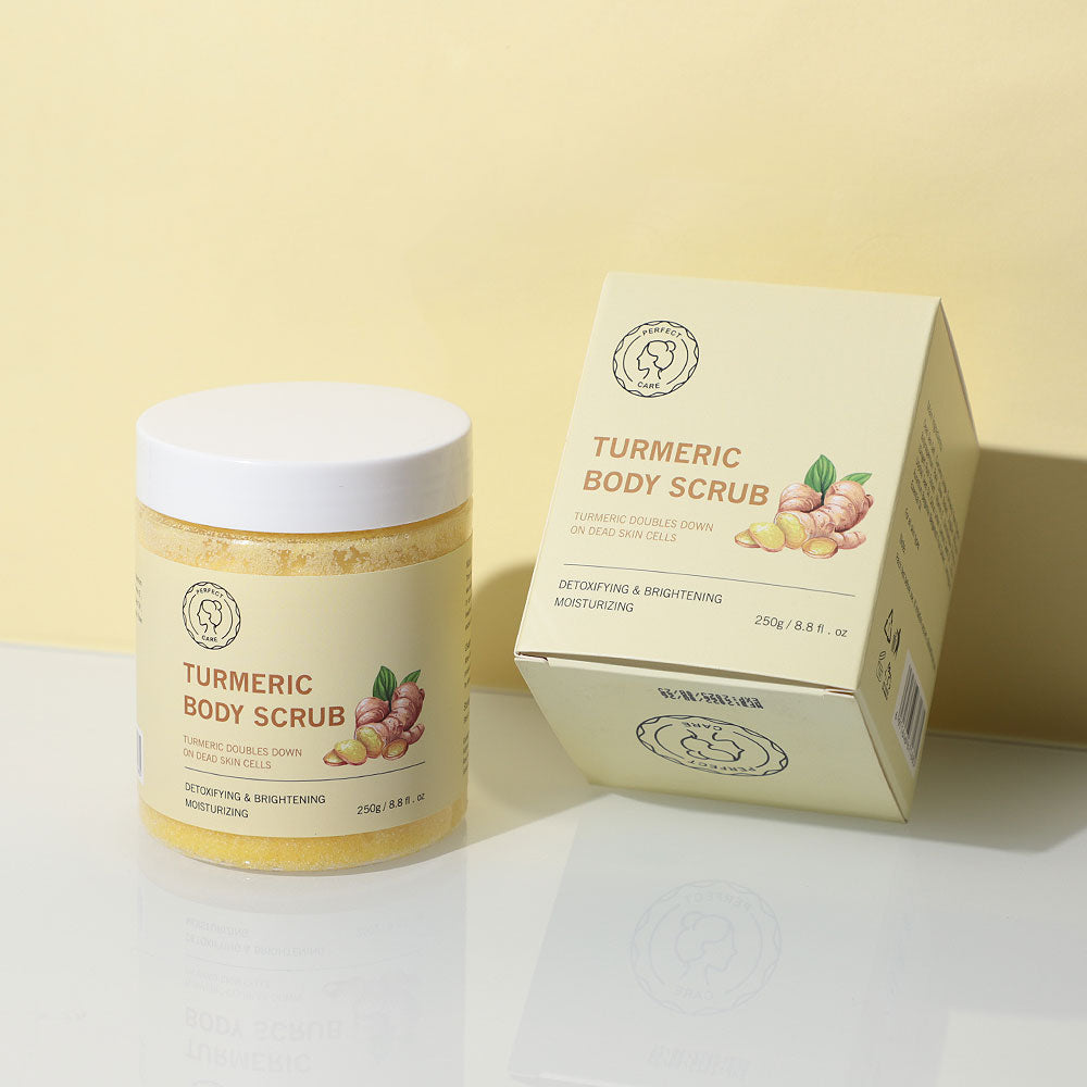 PERFECT CARE Turmeric Body Scrub Body Exfoliant for Dark Spots