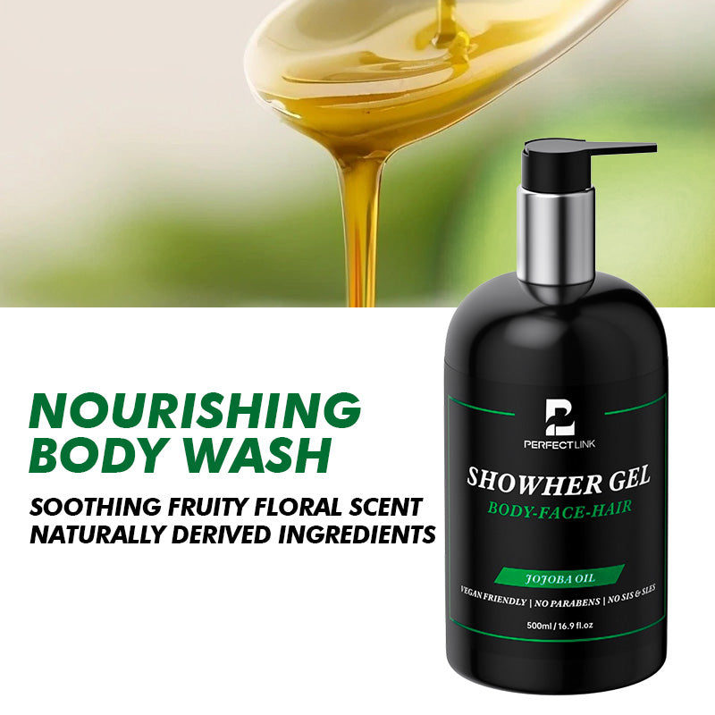 PERFECTLINK Hemp Seed Oil Shower Gel Body Wash Shower Gels