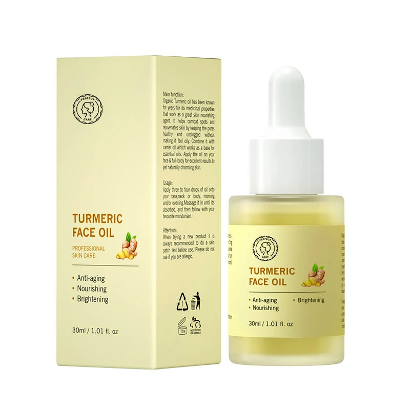 PERFECT CARE Turmeric Face Oil - Natural & Organic (30ML/1 fl. oz.)