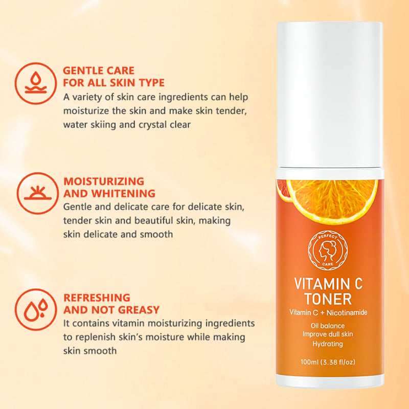 PERFECT CARE Vitamin C Face Toner | Hydrating & Moisturizing(100ml/3.38 fl. oz.)