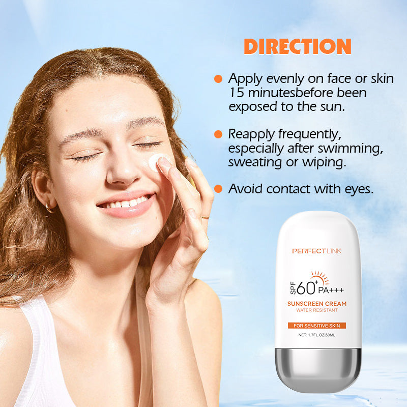 PERFECTLINK Sunscreen Natural Water Gel SPF 60+ Sunblock Sunscreen *2
