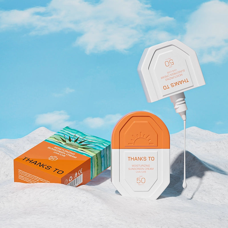 THANKS TO Moisturizing Sunscreen Cream, uva/uvb 50g