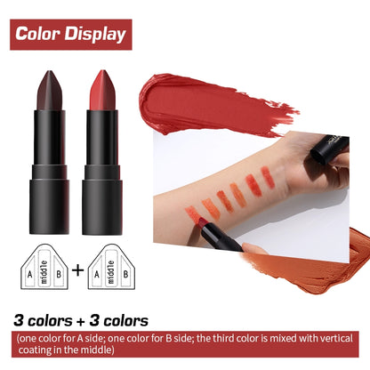 THANKS TO Dual Color Lipstick-Vibrant Hues in One Swipe