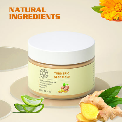 PERFECT CARE Turmeric Vitamin C Clay Mask  Facial Mask with Vitamin C E for Radiant Skin